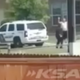 Image from video that appears to show Gilbert Flores with his hands up
KSAT 12 screenshot